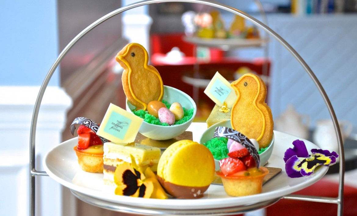 Luxe high-tea 1ste paasdag