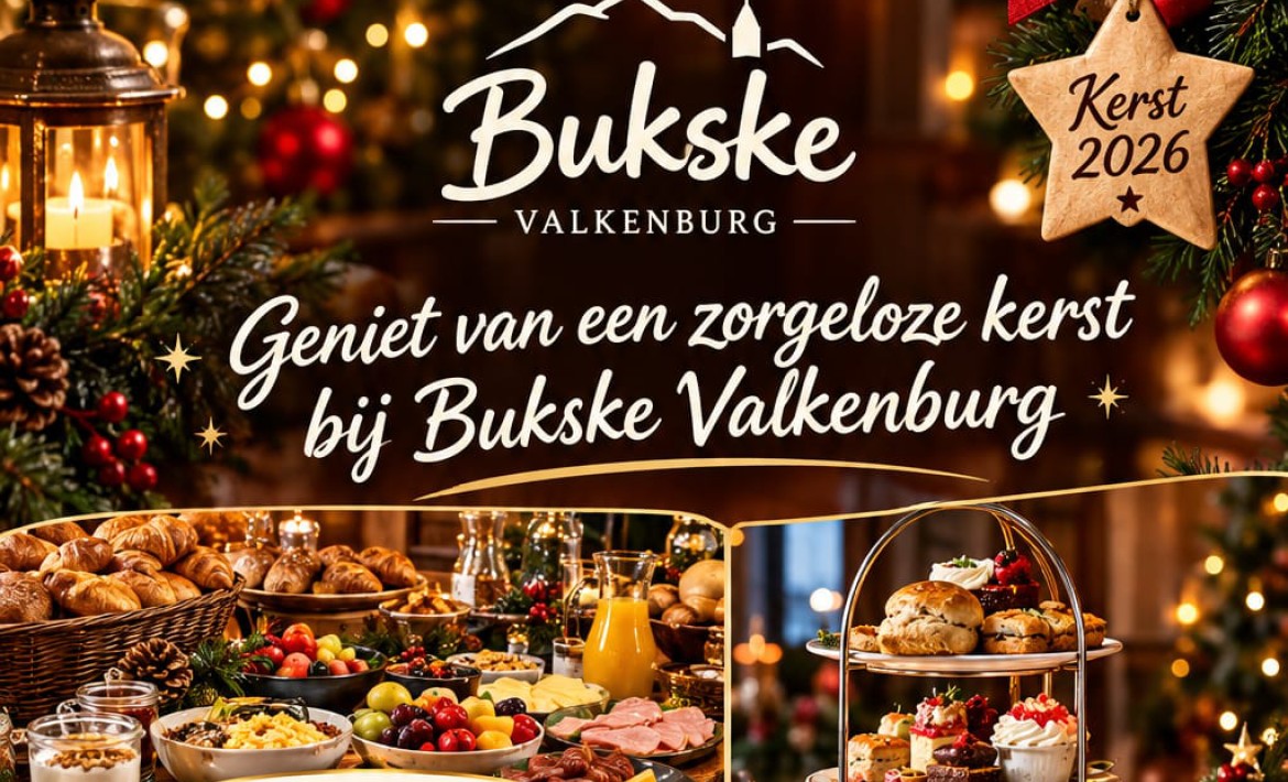 Ontbijtbuffet of High-tea op 25 december
